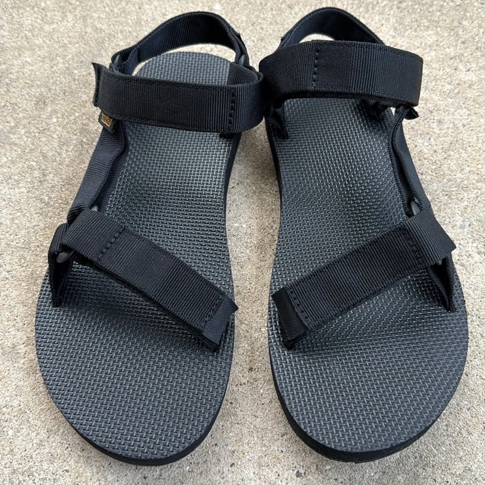 Teva Black Men's Outdoor Strap Sandals